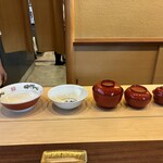 鎌倉 北じま - 鯨のお出汁の拉麺の器の大きさ5段階XL〜XS
