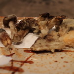 柳家 - 松茸、柳松茸、紅平茸、平茸、舞茸、性賢寺、鮑茸の天ぷら