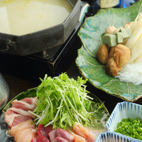 水炊き鶏しゃぶしゃぶ（一人前）