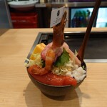 月島もんじゃ こぼれや 二番街 - 色々入ってる玉手箱