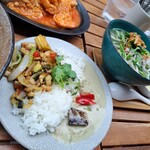 タイ料理とチーズケーキ チャップストックガーデン - 