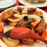 南海飯店 ハイハイ店 - 酢豚