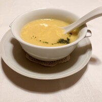 礼華　青鸞居 - 玉蜀黍のスープ