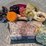 sumi - ④ゴテンバポーク　テリーヌ　地野菜　マスタードのラビゴットソース