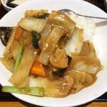 麺と酒菜の店 薫 - 五目あんかけ飯