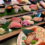 うまか亭 魚心 - 料理写真:心葉(1800円)　にぎり