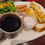 エビアン - モーニングAセット