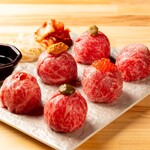 大衆酒場 むに - 肉手毬寿司