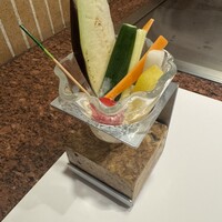 鉄板焼　堂島 - サラダ