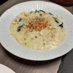 ぱすたろう Okawa - ほうれん草とアミエビのリゾット