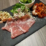 ぱすたろう Okawa - 前菜盛り合わせ