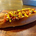 ファーミーカフェ カリースタンド - 料理写真:深谷ねぎドックねぎケチャ550円