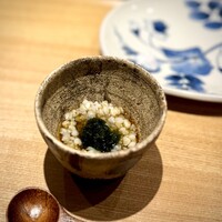 日本橋 蕎ノ字 - いきなり！新蕎麦の実(^^)
                    香りも食感も楽しいし、海苔のアクセントがいい。