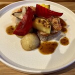 フフレ - ◾︎三元豚フィレ肉のソテー　フレッシュトマトとベーコンのソース