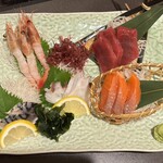 つぼ八 - 料理写真:「刺身盛合わせ」