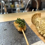 はい、串揚げです。 - 