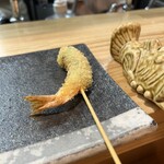 はい、串揚げです。 - 
