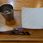 創作麺 ひとすじ - 配膳前仕様