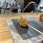 はい、串揚げです。 - 