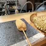 はい、串揚げです。 - 