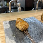 はい、串揚げです。 - 