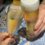 PIZZERIA SIMBIOSI - 泡とビール