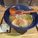和風魚介出汁創作麺処 後関 - コノシロ（小肌）のスープのラーメン（950円税込）