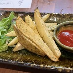 函館活鮮居酒屋 魚和 - 道南産ポテトフライ　680円