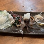 函館活鮮居酒屋 魚和 - イカ刺し　1,980円