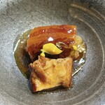 奈良 - 角煮、取り分けました！