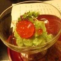 日本料理 弁慶 ホテル日航大阪 - 柿とりんごの変わり和え