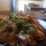 しょうが焼き 花緑青 - 