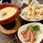 イタリアン　キッチン　グリュック - グリュック名物✨チーズフォンデュ