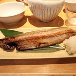 吟醸マグロ - トロサバ 炙り焼き