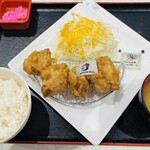 からあげ、定食、丼 がブリチキン。 - 料理写真: