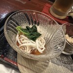 あそび割烹 賢太朗 - シラス素麺