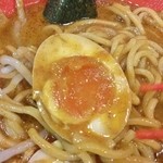 麺屋ここいち - これも濃厚な煮玉子