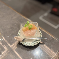 大徳壽TOKYO 六本木けやき坂 - モモのシャーベット