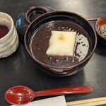 豊島屋菓寮 八十小路 - 小倉しる粉（つぶあん）