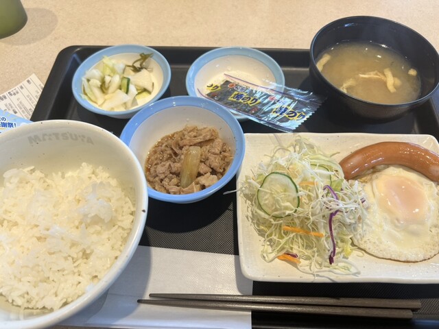 松屋 エイトタウン本宮店 - 五百川（牛丼）の写真