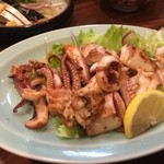 酒楽座 山三 - ゲソ塩