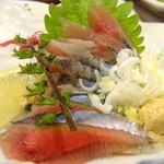 串のこたに - サンマ刺し２８０円