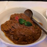 インディアンレストラン西麻布 by KENBOKKE - マトンヴィンダルー　辛さ増し増しで！
