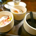 Green Cafe Ryoku Sabou - 三種配料