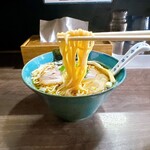 Garyu Menbu Hien - 小樽地鶏の中華そば（醤油）＠1,100円（税込）