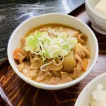 二本松バイパスドライブイン - 煮込みホルモン定食