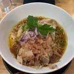 麺や厨 - かつおの中華そば(大盛り)