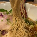 麺や厨 - かつおの中華そば(大盛り)