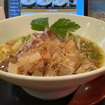 麺や厨 - かつおの中華そば(大盛り)