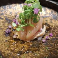 銀座焼とり 京丹波 - 鶏刺し